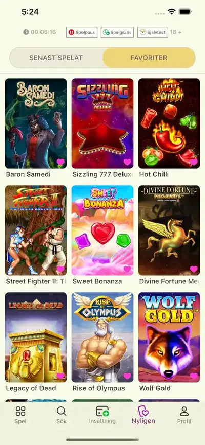 Betalningsalternativ på Yoyo Casino.